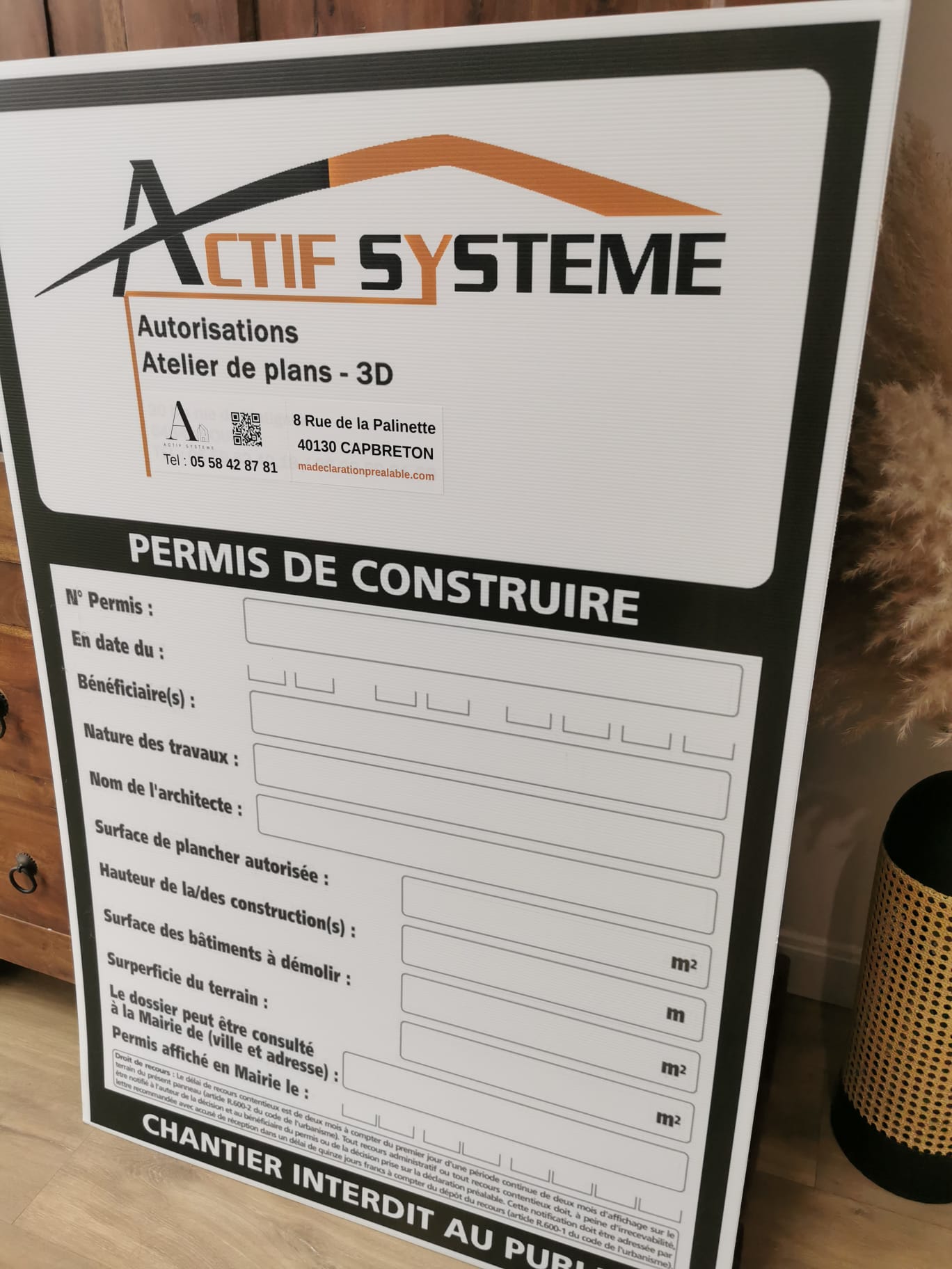 panneau d'affichage DP ou PC