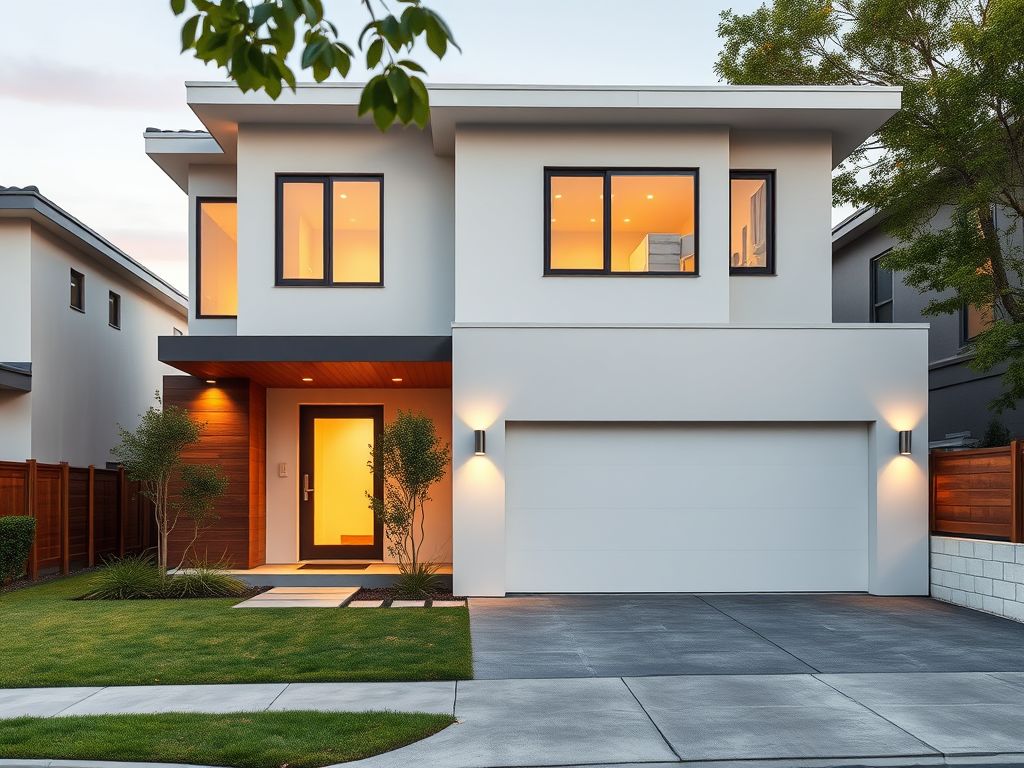 Maison avec garage